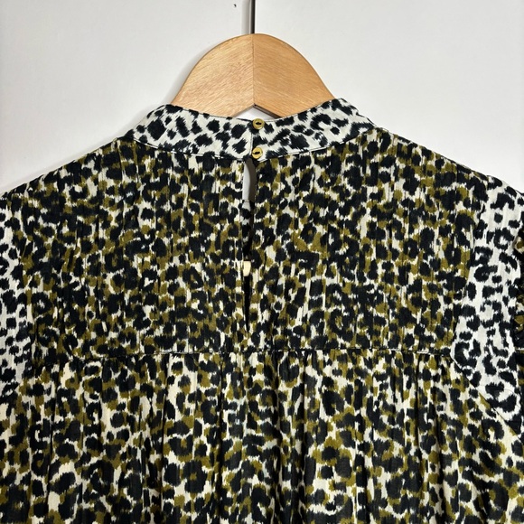ULLA JOHNSON Amira Dress Leopard Print size 0 - Picture 5 of 13